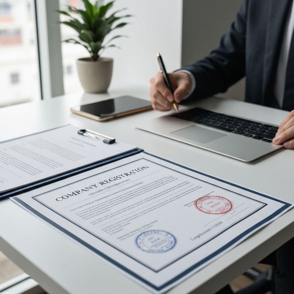 Регистрация бизнеса: пошаговая инструкция